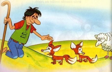 Fabula El Pastor y los Lobeznos