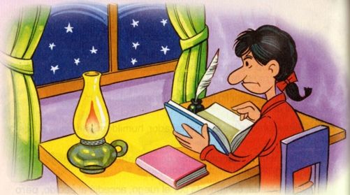 Fabula La Lampara y el Estudiante