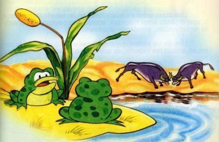 Fabula Las Ranas y los Toros