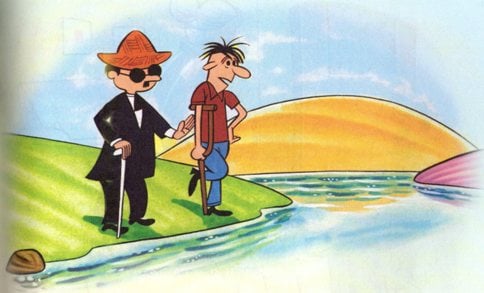 Fabula El Cojo y el Ciego